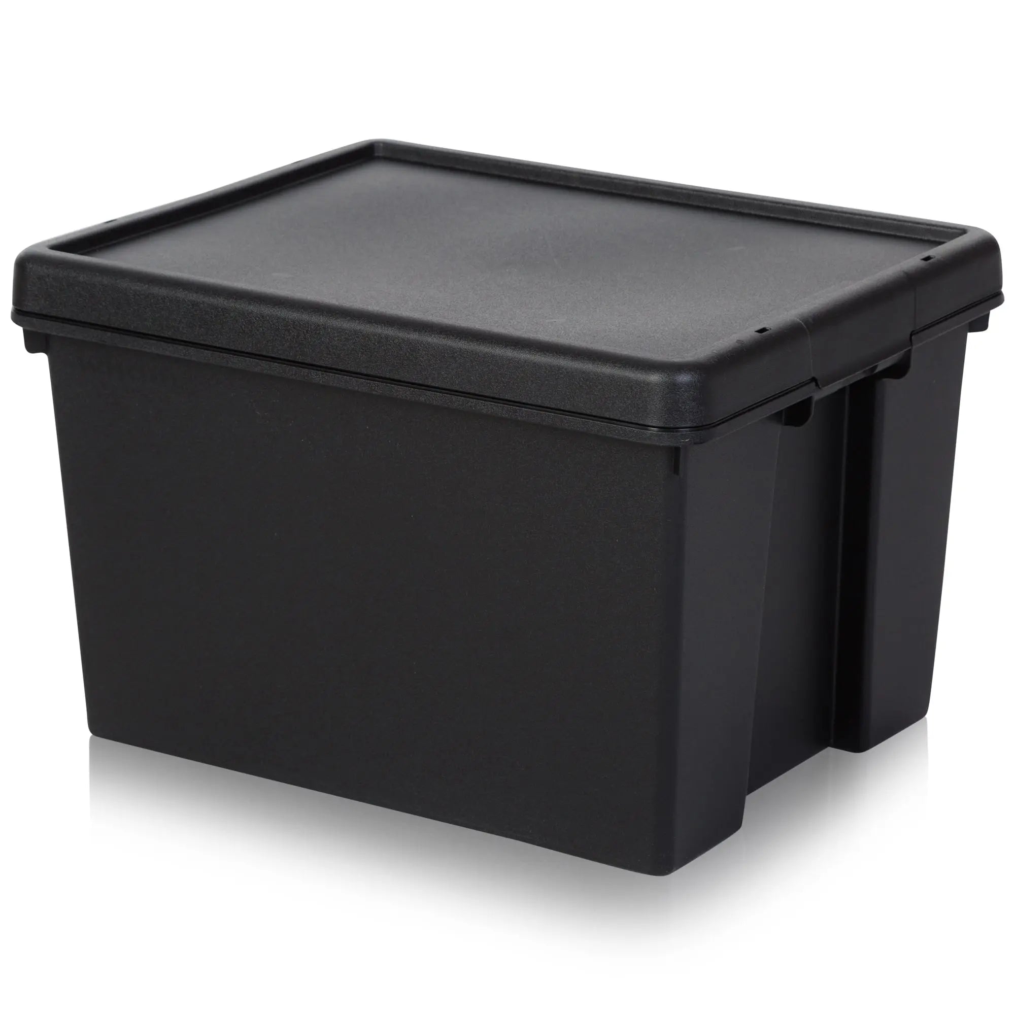 45 Litre Wham Bam Heavy Duty Recycled Box with Lid | Plastic Box Shop