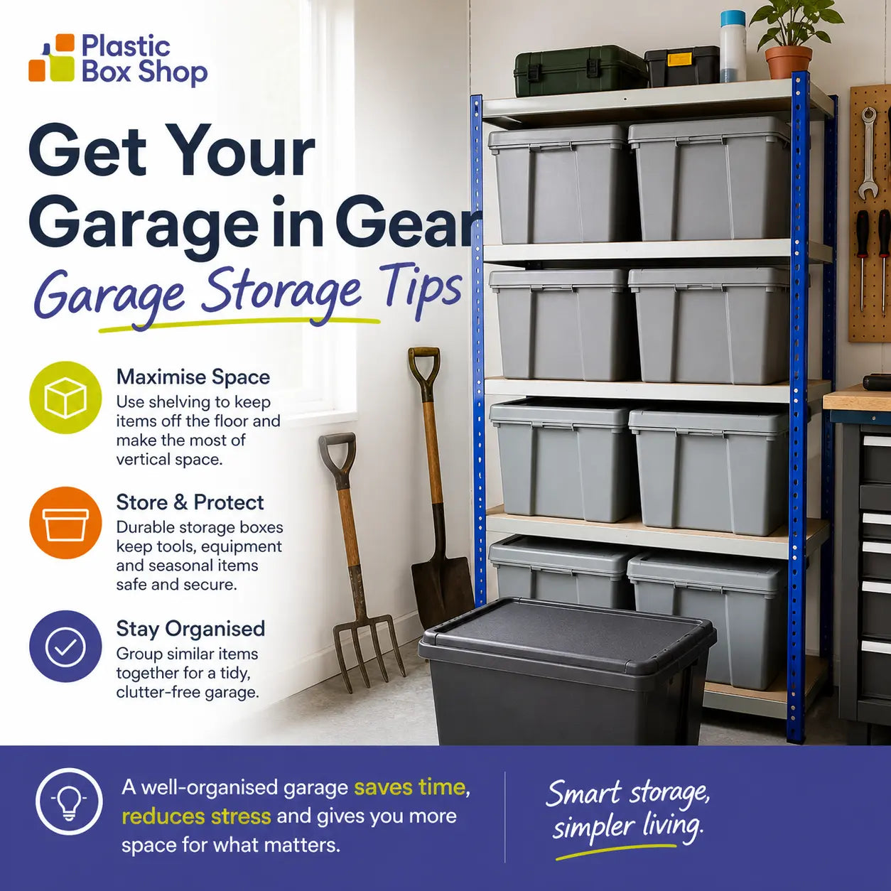 Get Your Garage in Gear with Garage Storage Tips