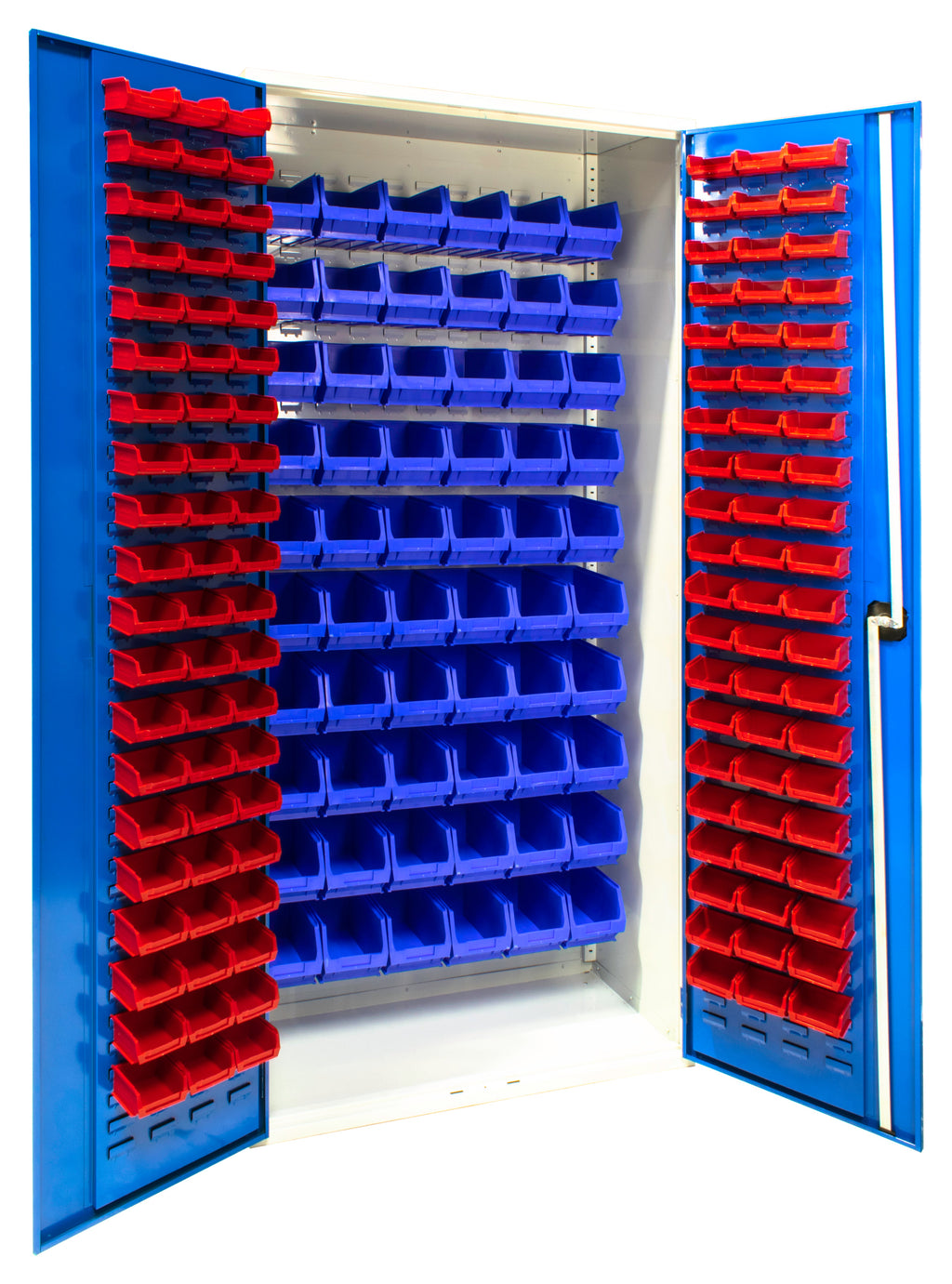 Topstore Louvred Panel Container Cabinet 120 x TC1 60 x TC3 Boxes