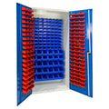 Topstore Louvred Panel Container Cabinet - with 120 x TC1, 80 x TC2 and 30 x TC3 BS