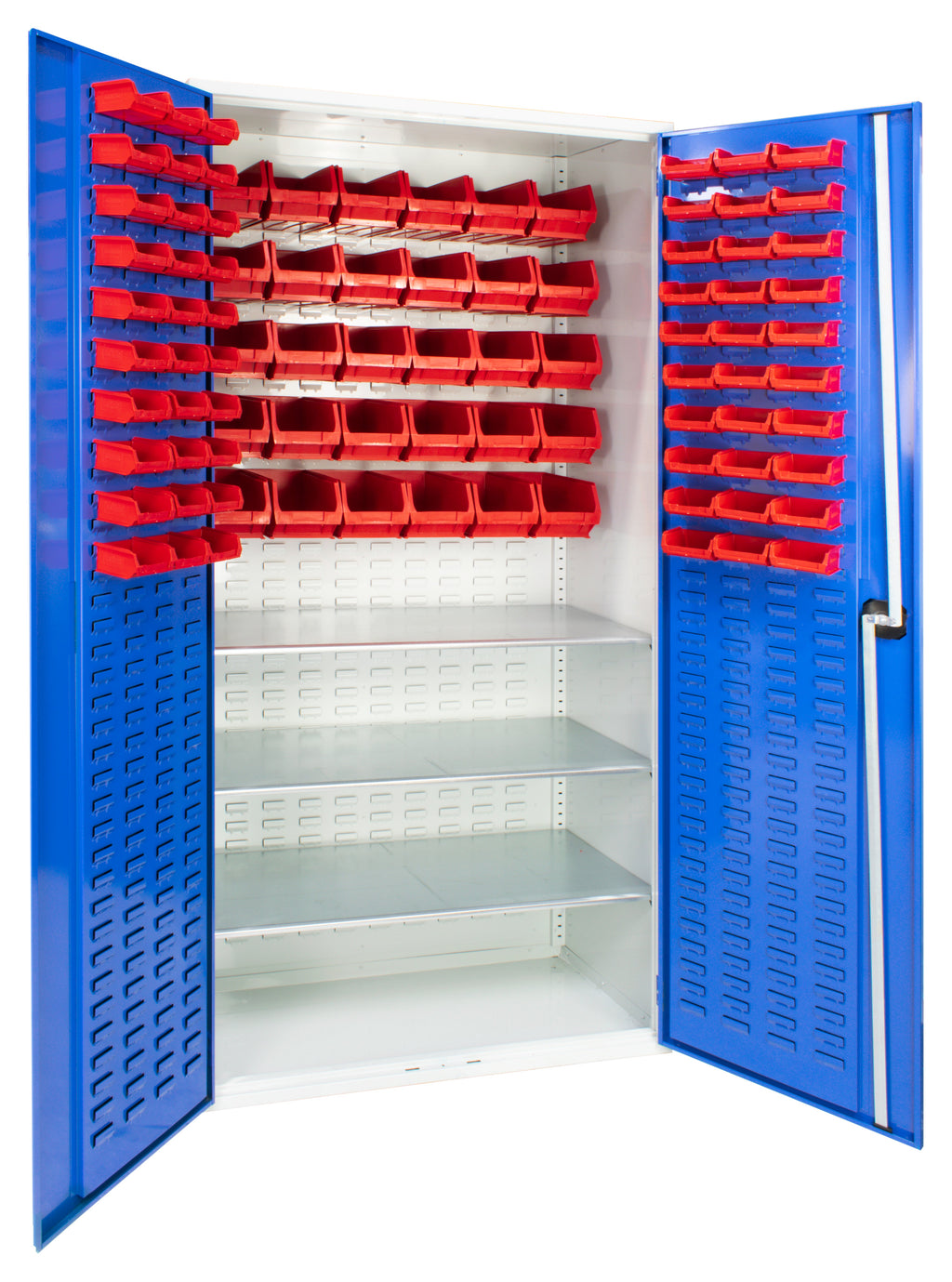Topstore Louvred Panel Container Cabinet 3 Shelves 60 x TC1 30 x TC3