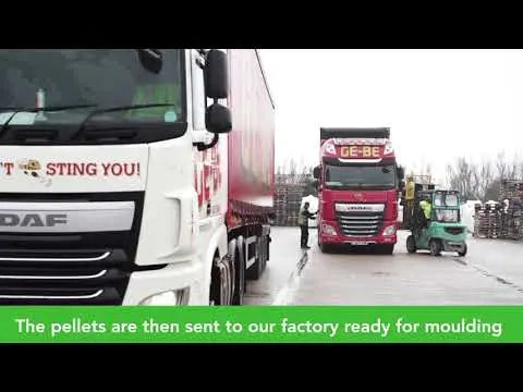 150 Litre Wham Bam Heavy Duty Recycled Box with Lid Wham Storage