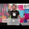 Pallet Deal 200 Boxes - 45 Litre Large Plastic Boxes with Lids Wham Storage