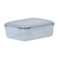 Set of 5 - Hobby Life Rectangular Shallow Clip Airtight Food Containers