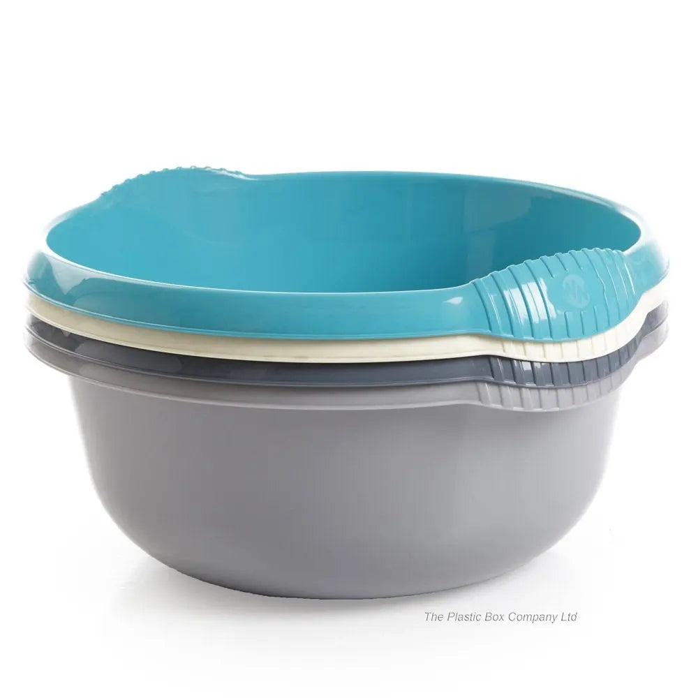 32cm Casa Round Plastic Washing Up Bowl Wham Storage