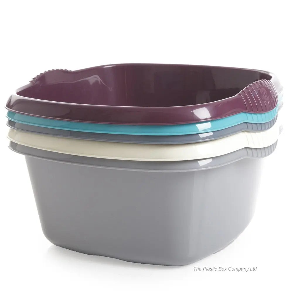 32cm Casa Square Plastic Washing Up Bowl Wham Storage