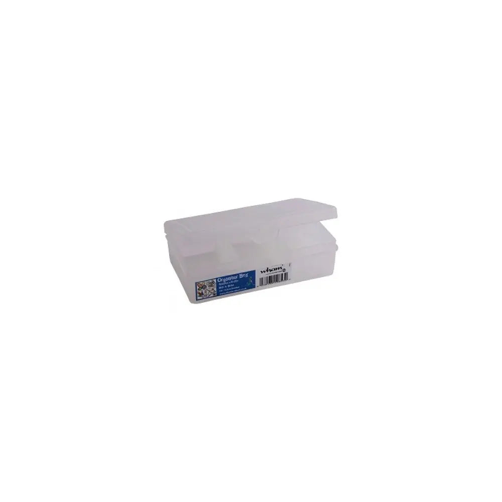 14.5cm (1.01) Hobby Craft Bits and Bobs 5 Compartment Divided Organiser Plastic Box Wham Storage
