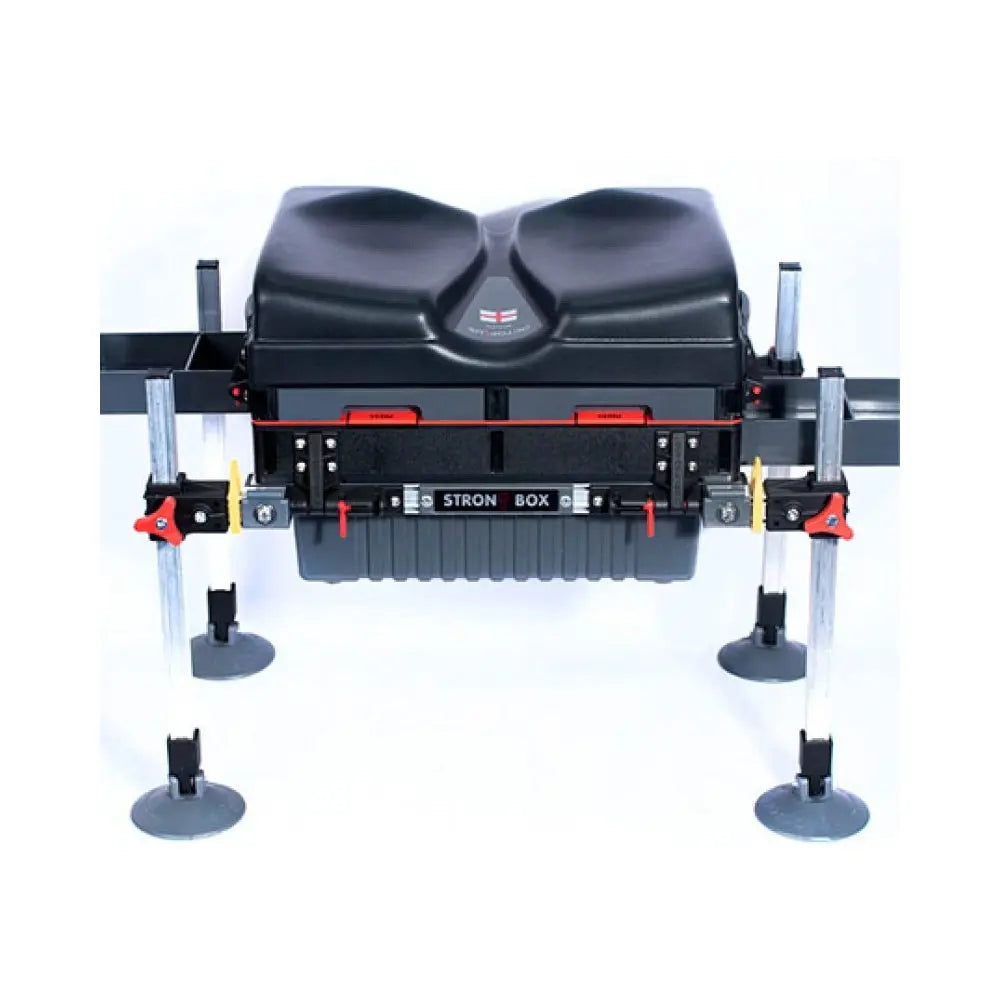 Strong Fishing Tackle Box With 4 Side and 2 Front Drawers and Adjustable Levelling Legs DS Octoplus