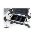 Ultimate Fishing Tackle Seat with 2 Side and 4 Front Drawers Adjustable Legs Octoplus