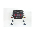 Ultimate Fishing Tackle Seat with 2 Side and 4 Front Drawers Adjustable Legs Octoplus