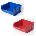 Pack of 5 - XL6 Semi Open Fronted Plastic Boxes XL