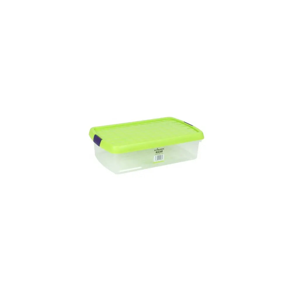7 Litre Wham Clip Plastic Storage Box with Lid 6.01 Wham Storage
