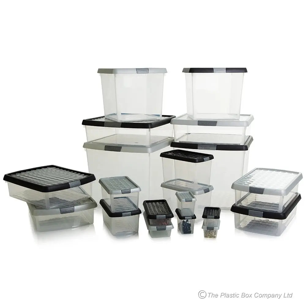 7 Litre Wham Clip Plastic Storage Box with Lid 6.01 Wham Storage