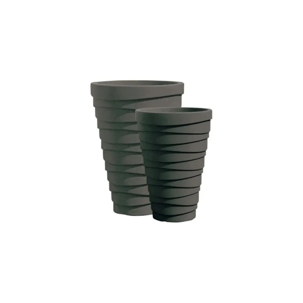 Pack of 2 - Trojan 33cm Small Planter Granite Strata