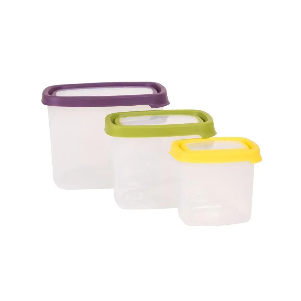 Buy Value Set of Airtight Plastic Food Containers | Plastic Box Shop