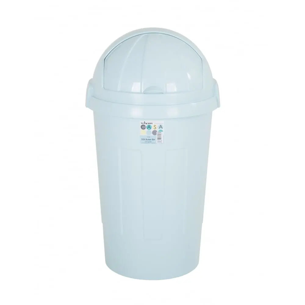 Large 50 Litre Casa Bullet Plastic Bin Wham Storage