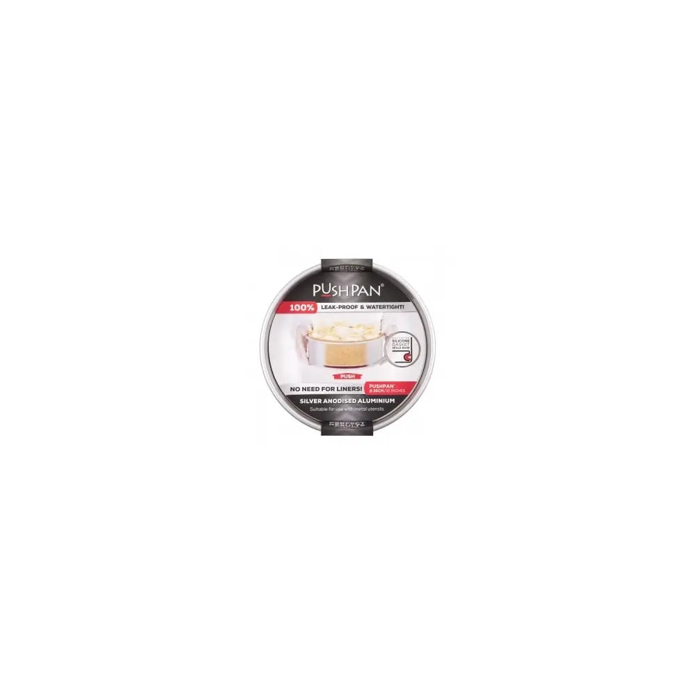 26cm PushPan Aluminium Shallow Tin PushPan