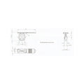 BoxLoc Attached Lid Box Seal (Bag of 500) YELLOW No Brand