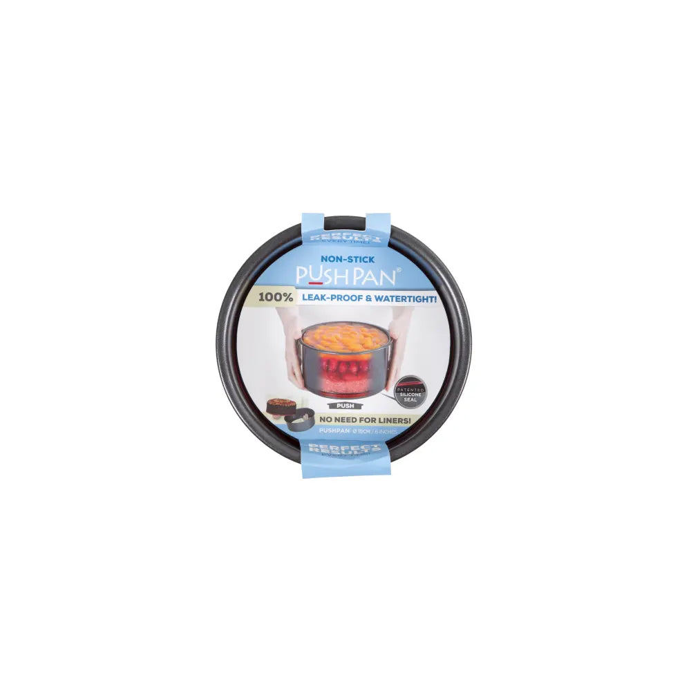 15cm PushPan Non-Stick Shallow Round Tin PushPan