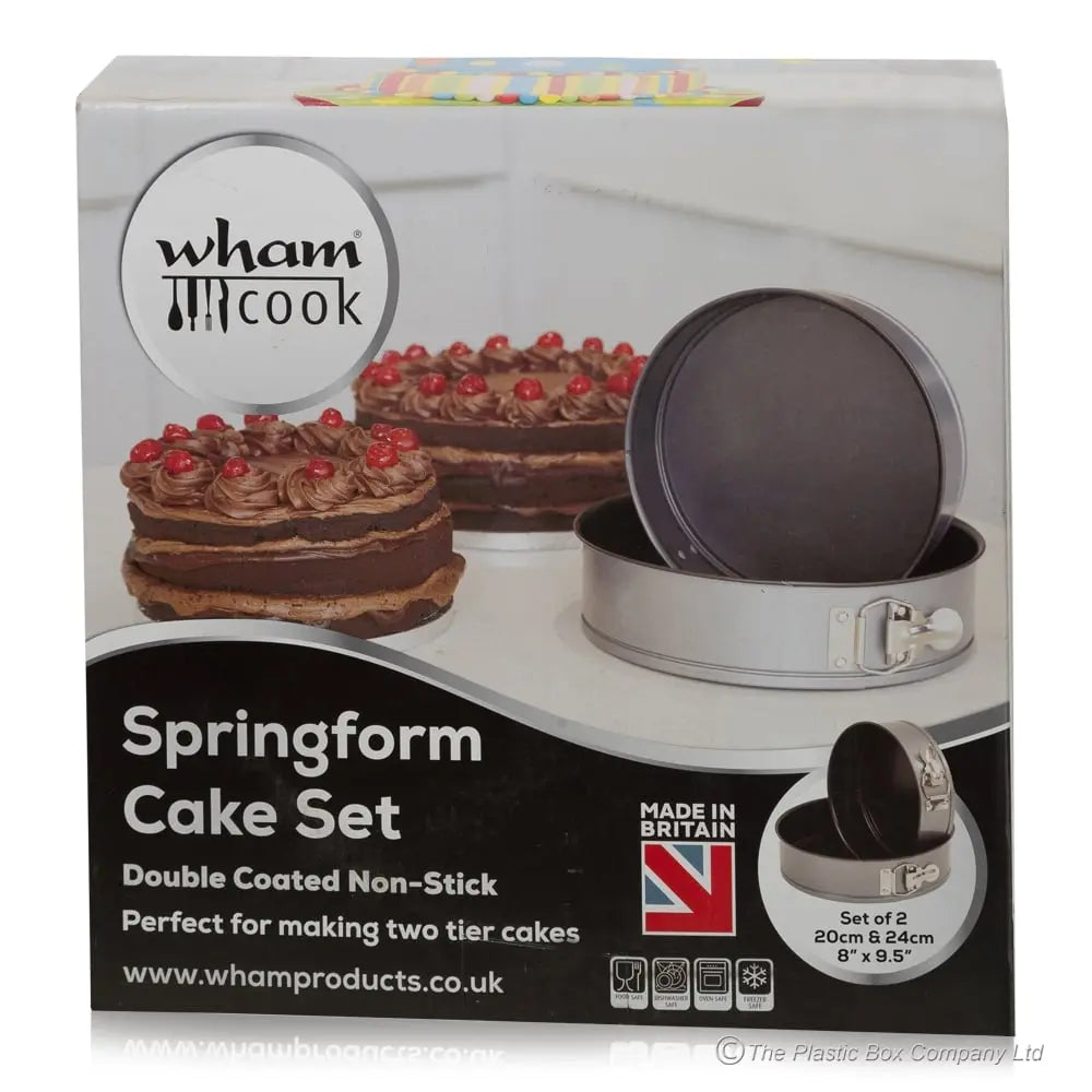 Wham Cook 2 Piece Springform Cake Set Wham Cook