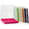 23.5cm (9.02) Square Plastic 8 Compartment Divided Extra Shallow Organiser Box Wham Storage