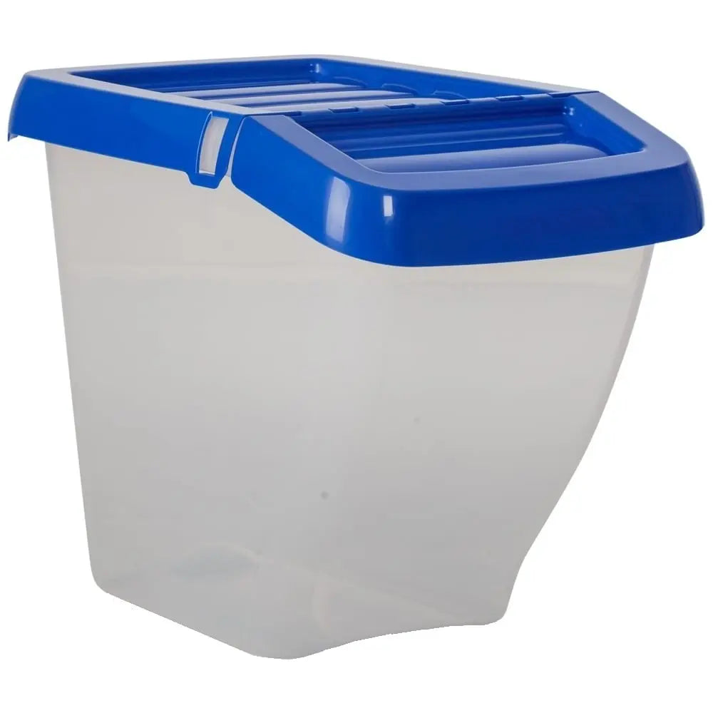SINGLE - 50 Litre Recycling Box with Hinged Lid Wham Storage