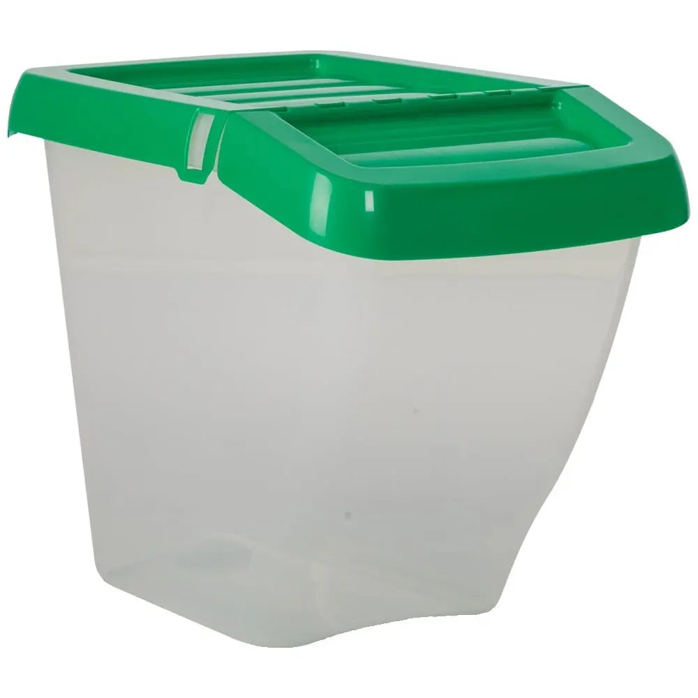 SINGLE - 50 Litre Recycling Box with Hinged Lid Wham Storage