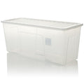 Pallet x 20 - 133 Litre Extra Large Plastic Storage Boxes with Lids