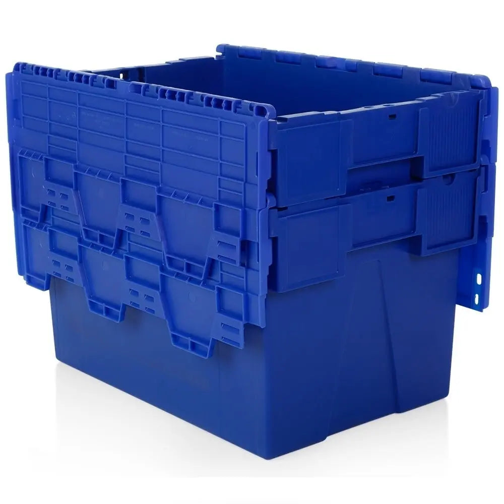 Pallet of 80 - 80 Litre Attached Lid ALC Containers (400mm high) LH