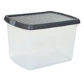 21.5 Litre Wham Clip Plastic Storage Box with Lid 8.02 Wham Storage