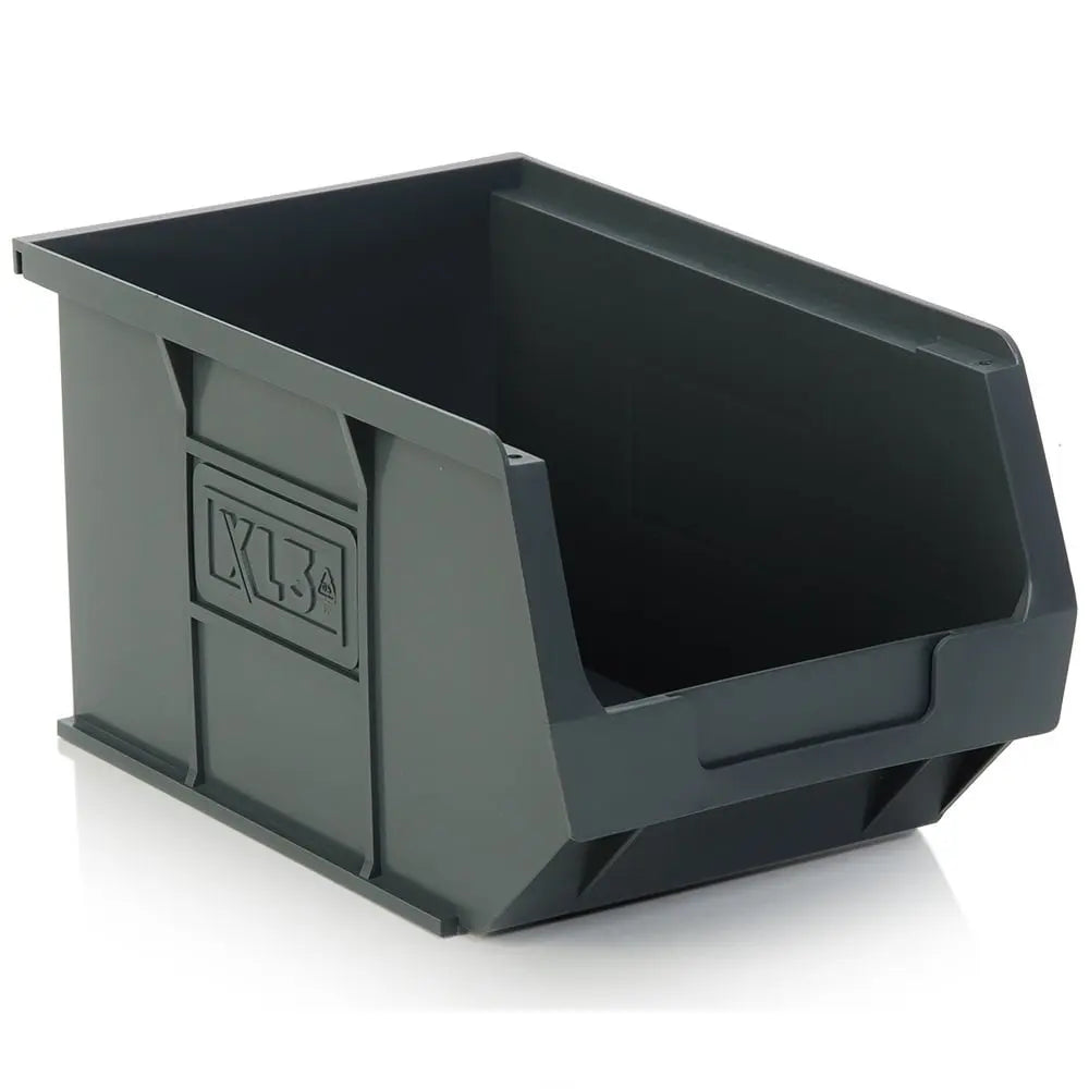Open Fronted Storage Containers Pallet of 360 - XL3 Semi-Open Fronted Storage Containers - Grey ...