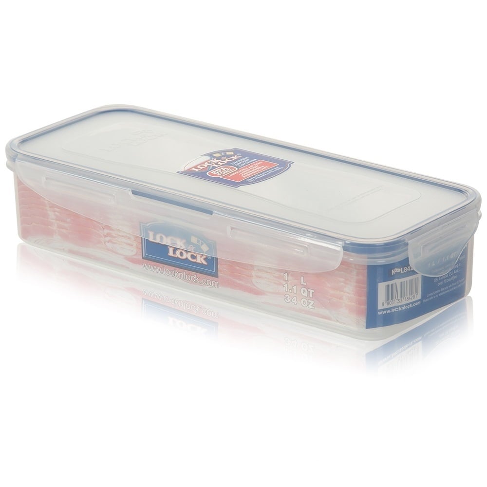 1 Litre Lock & Lock Bacon Box