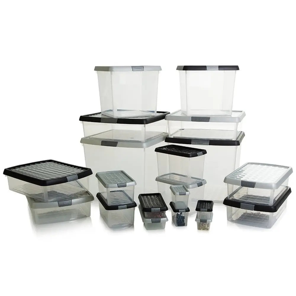 7 Litre Wham Clip Plastic Storage Box with Lid 6.01 Wham Storage