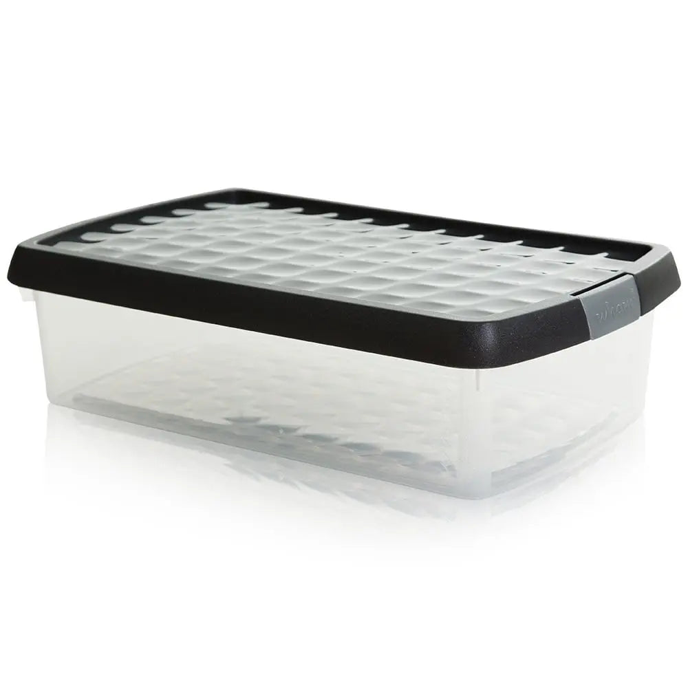 7 Litre Wham Clip Plastic Storage Box with Lid 6.01 Wham Storage