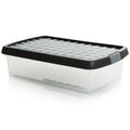 7 Litre Wham Clip Plastic Storage Box with Lid 6.01 Wham Storage