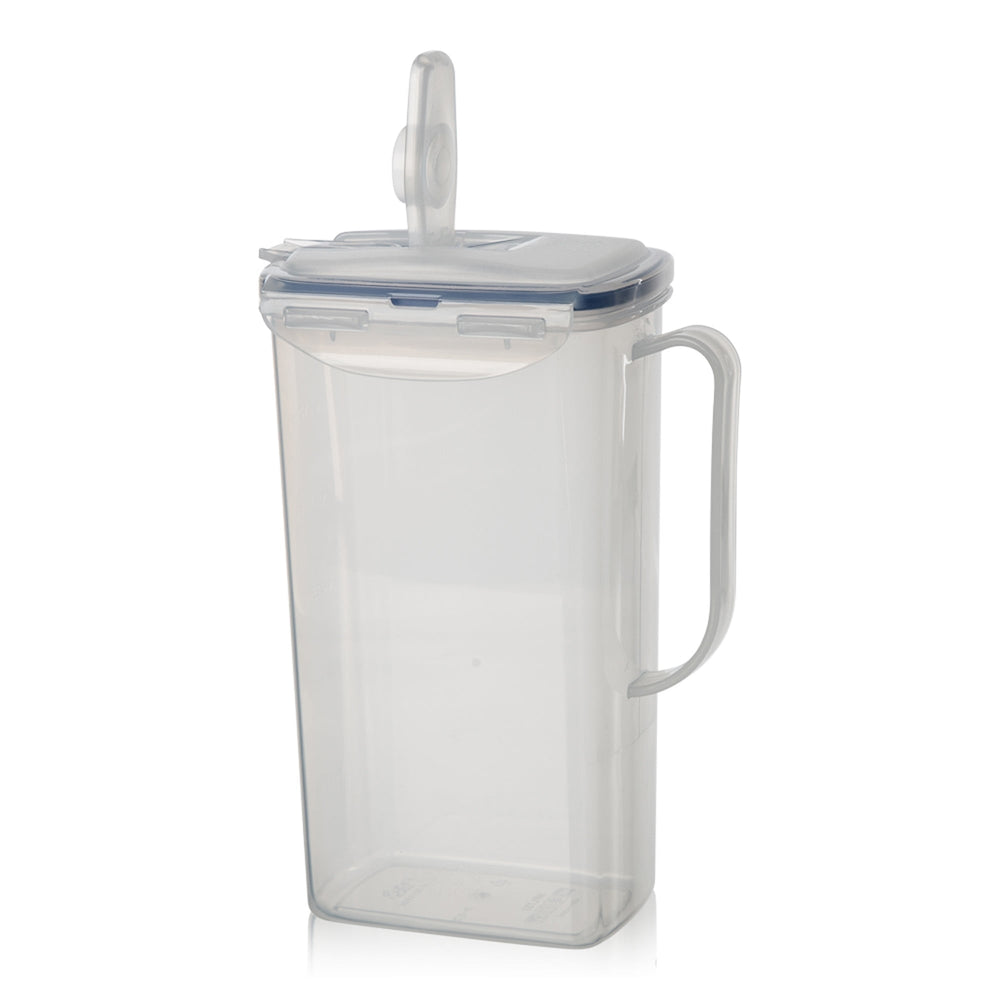 1.5 Litre Fridge Door Jug with Airtight Lid and Flip Top Spout