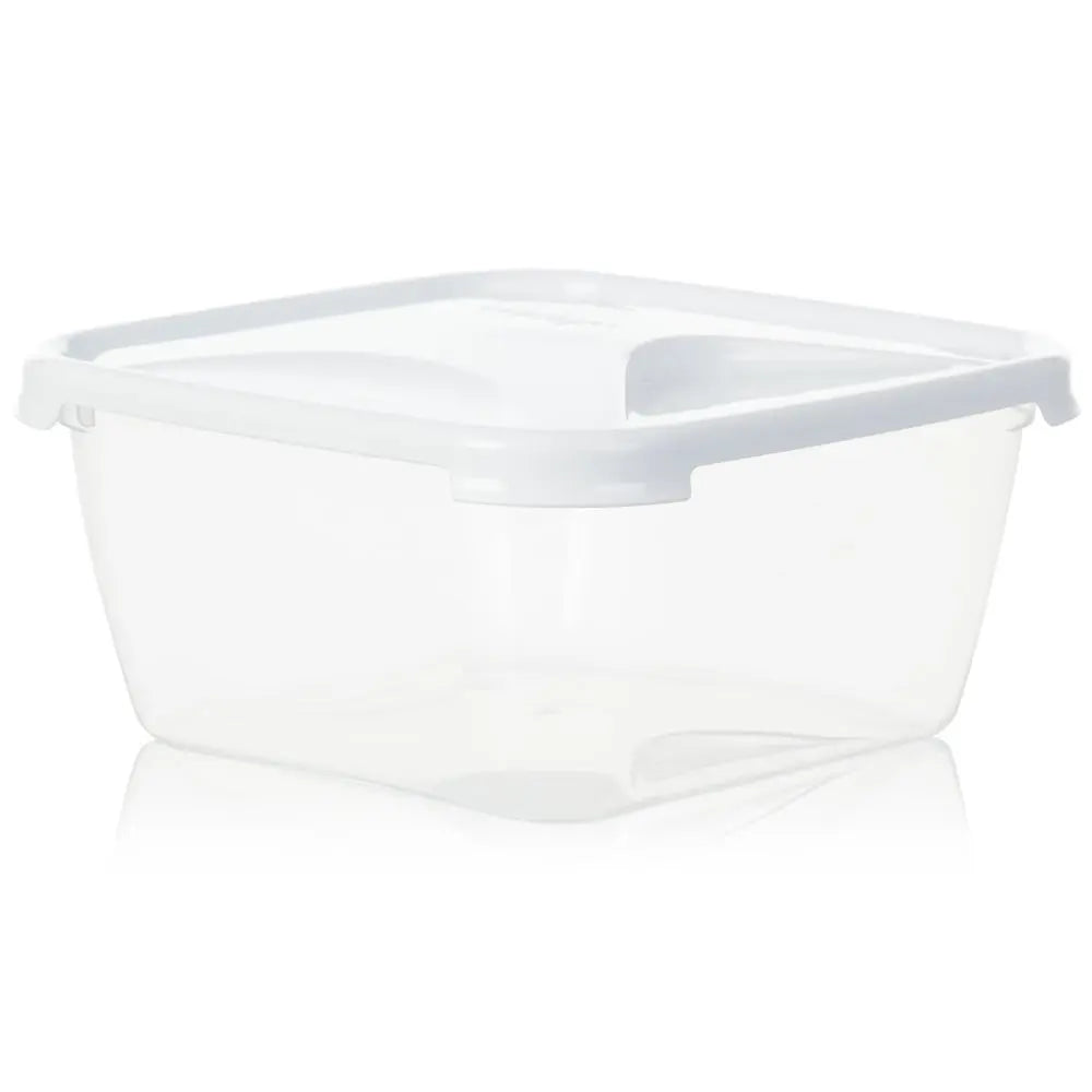 2 litre Square Cuisine Food Box with Lid Wham Storage