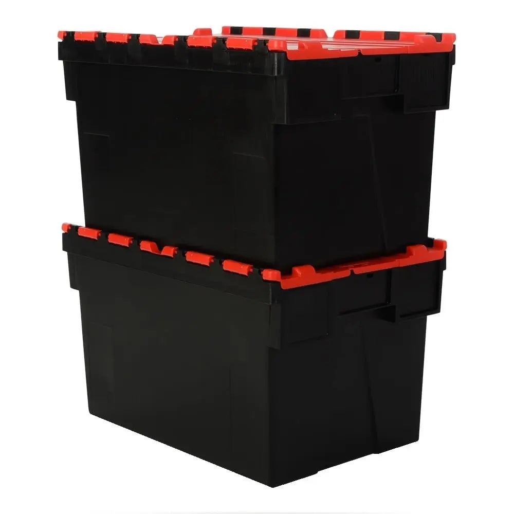 Pallet of 85 - 65 Litre Attached Lid ALC Containers (367mm high) LH