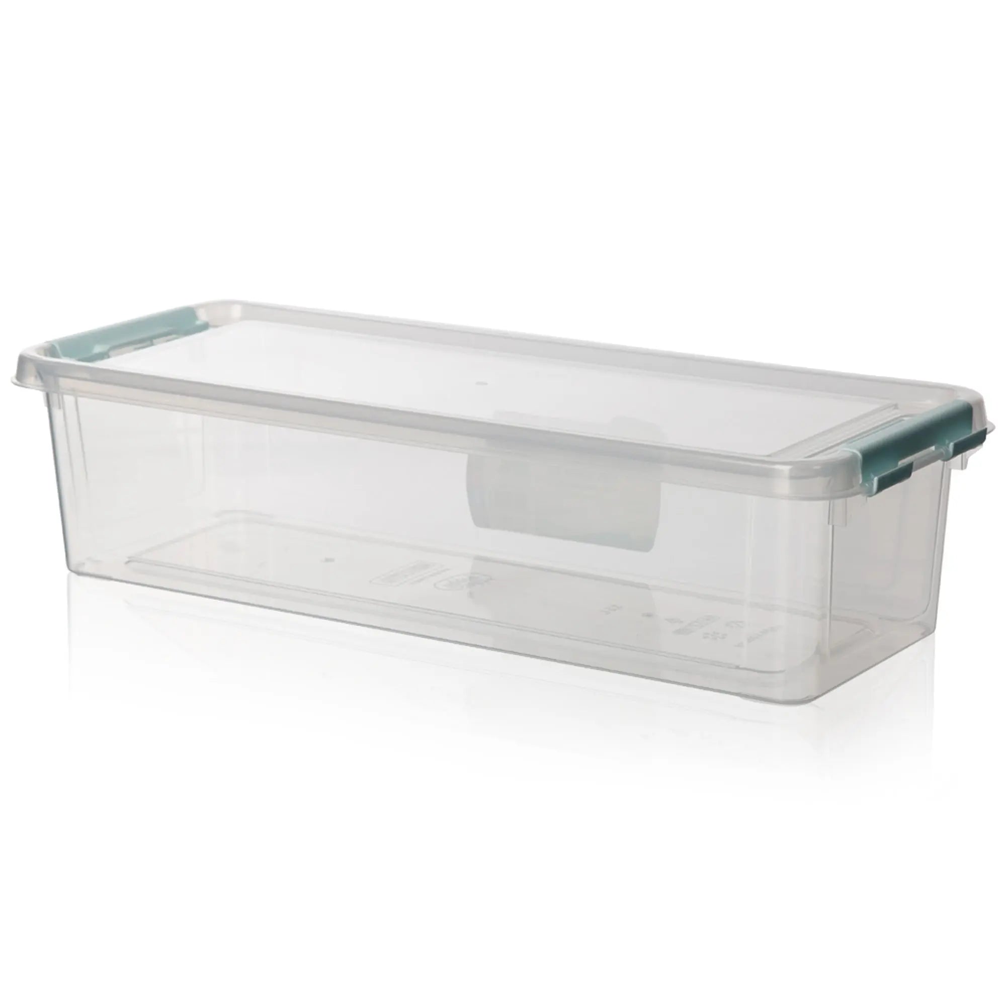 Buy Plastic 3.5 Litre Flat Storage Box with Lid – Plastic Box Shop