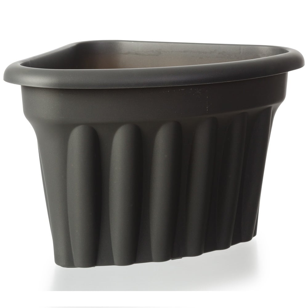 Pack of 2 - Vista 40cm Corner Plastic Planter