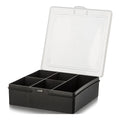 16cm (8.03) Plastic Organiser Box with 5 Compartments Wham Storage