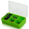 14.5cm (1.01) Hobby Craft Bits and Bobs 5 Compartment Divided Organiser Plastic Box Wham Storage