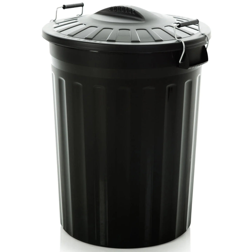 80 Litre Plastic Bin Clip on Lid