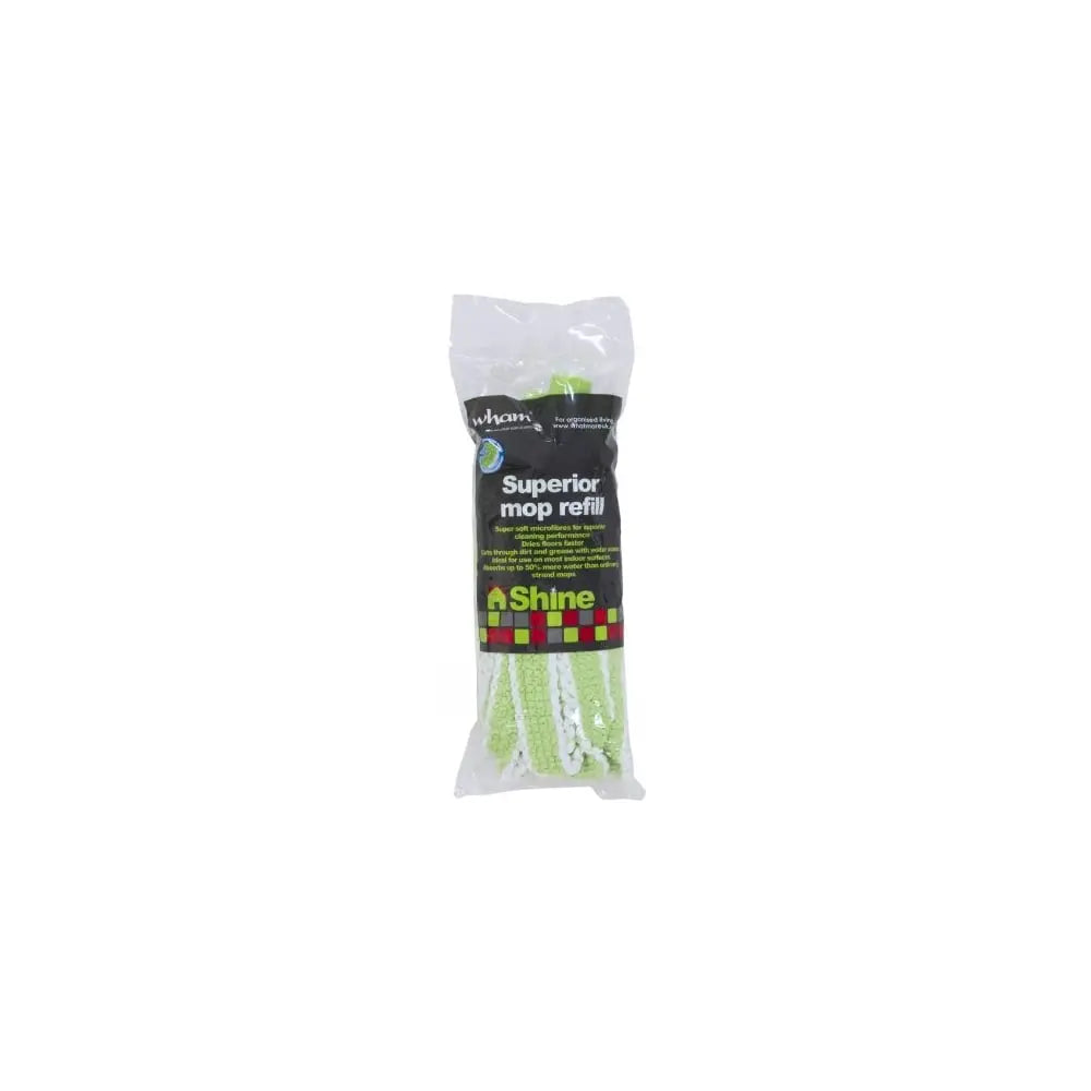 Shine Microfibre Superior Mop Head Refill Wham Storage