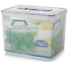 12 Litre Lock & Lock Airtight Storage Box with Carry Handle and Tray Lock & Lock