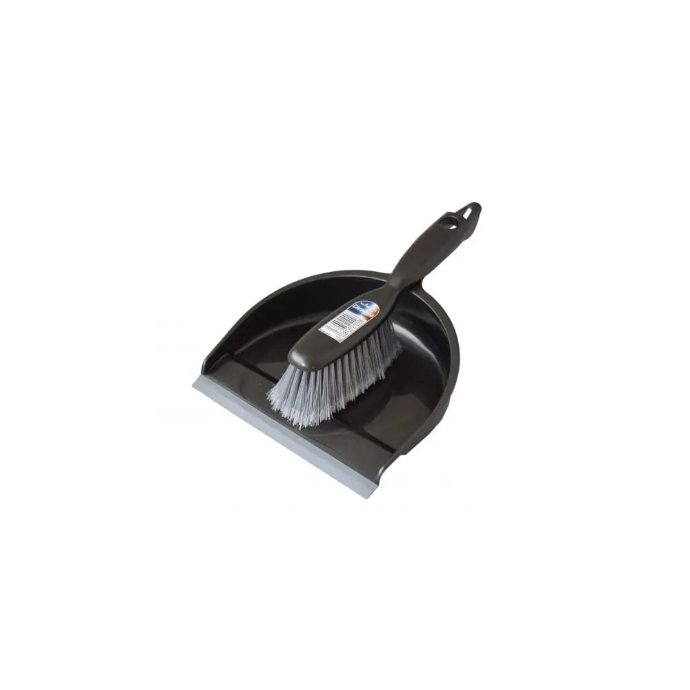 Dustpan and Brush Soft Bristles Wham Storage