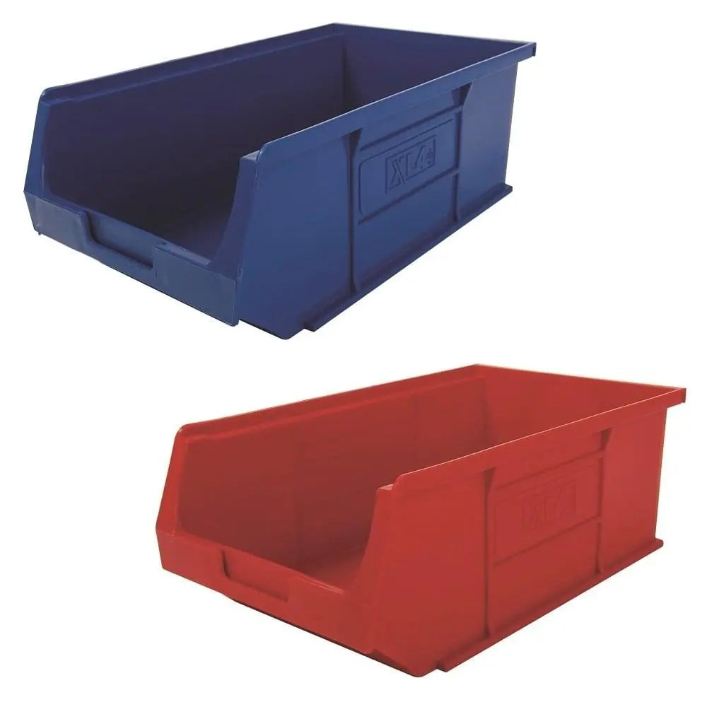 Pack of 5 - XL7 Semi-Open Fronted Storage Container | Plastic Box Shop