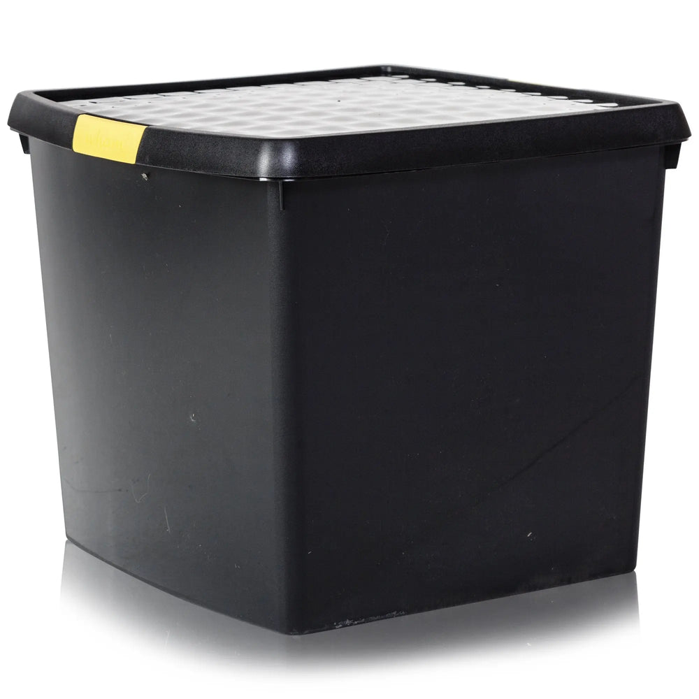 Pack of 3 - 37 Litre Recycled Wham Clip Box 10.03 Wham Storage