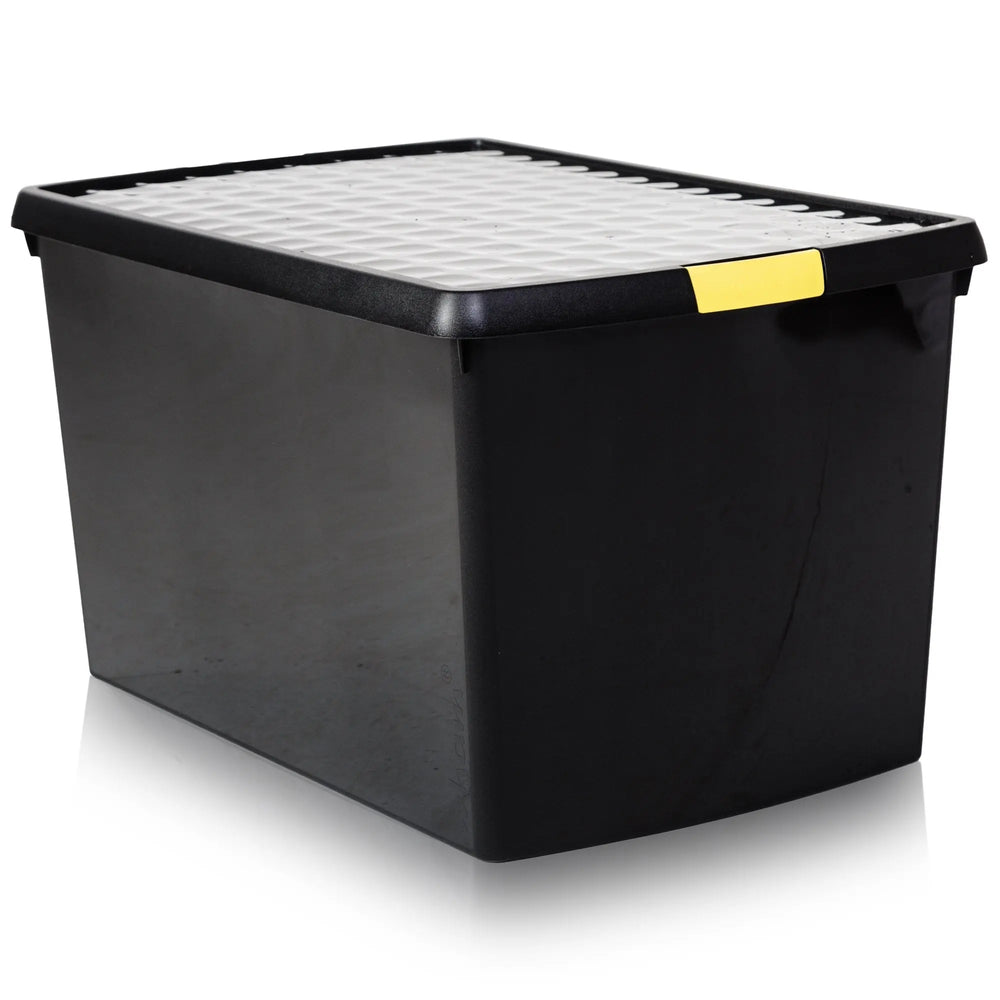 Pack of 3 - 62 Litre Recycled Wham Clip Box 13.02 Wham Storage