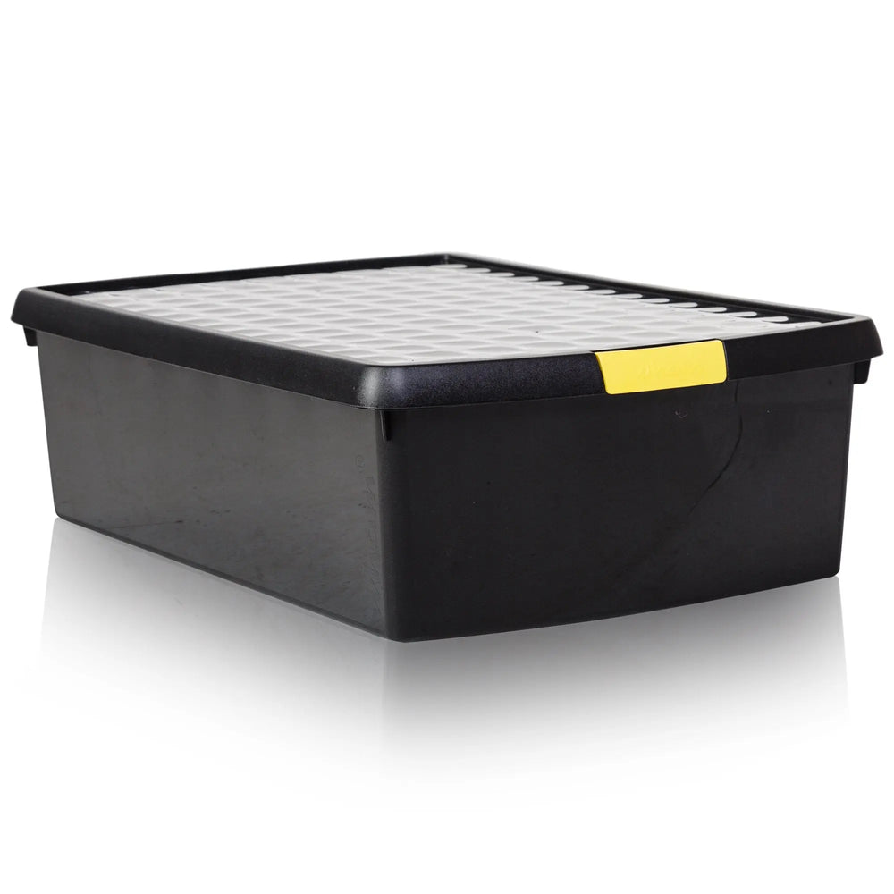 Pack of 3 - 30 Litre Recycled Wham Clip Box 13.01 Wham Storage